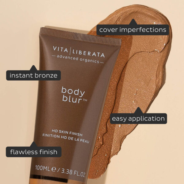 Body Blur Instant HD Skin Finish Latte Light 100ml - Image 7