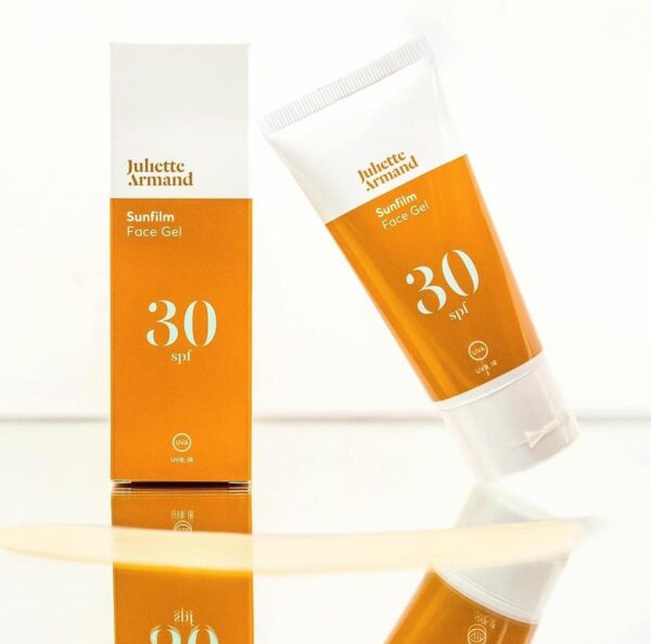 Juliette Armand Sun Film Face Gel SPF 30 at Simply Skin KIlkenny
