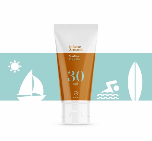 Juliette Armand Sun Film Face Gel SPF 30 at Simply Skin KIlkenny