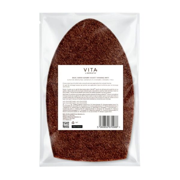 Dual Sided Luxury Velvet Tanning Mitt - Image 3